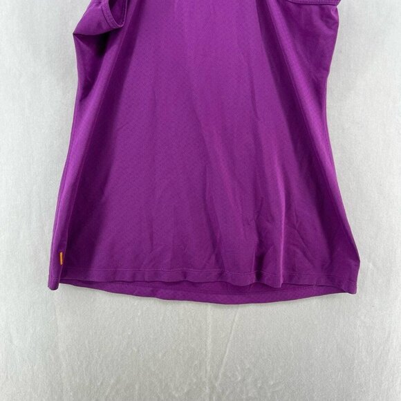 Lucy Tank Top Women's S Purple Scoop Neck Racerback Stretch Relaxed Fit Pullover - Picture 8 of 11